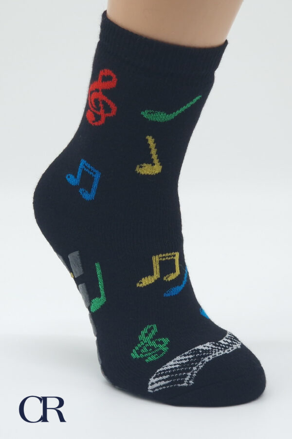 CALZA ANTISCIVOLO FANTASIA NOTE MUSICALI