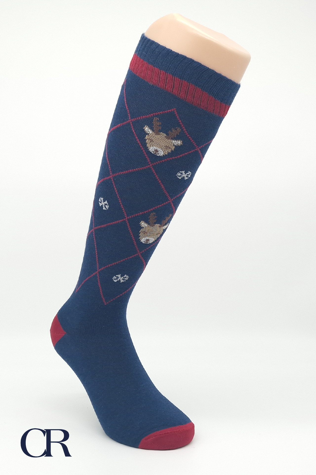 LUNGO UNISEX COTONE CALDO FANTASIA RENNA - immagine 3