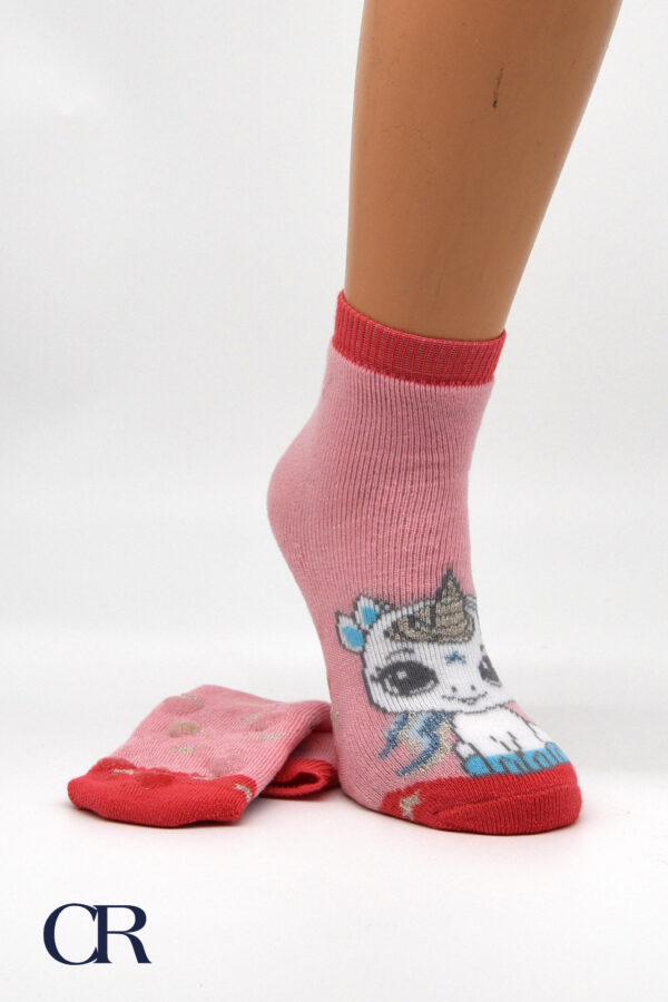 CALZA BABY ANTISCIVOLO UNICORNO